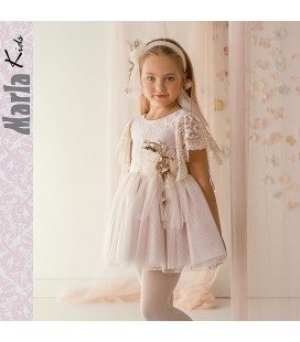 Vestido de ceremonia para niña de Marla - M033