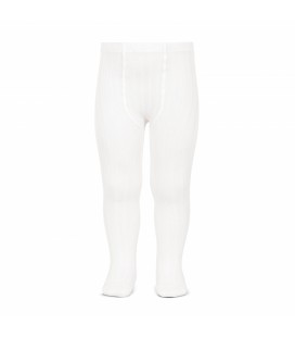 Cóndor - Leotardo básico canalé - Blanco