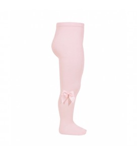 Leotardo algodón con lazo lateral de Cóndor - Rosa