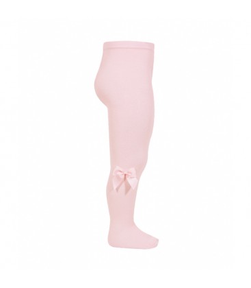 Leotardo algodón con lazo lateral de Cóndor - Rosa