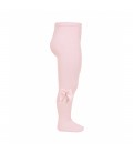 Leotardo algodón con lazo lateral de Cóndor - Rosa