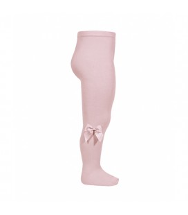 Leotardo algodón con lazo lateral de Cóndor - Rosa palo