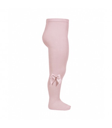 Leotardo algodón con lazo lateral de Cóndor - Rosa palo